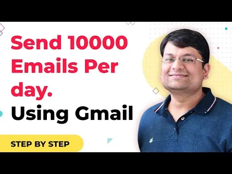 Send bulk emails with Gmail (Upto 100,000 emails per day) | Email Marketing