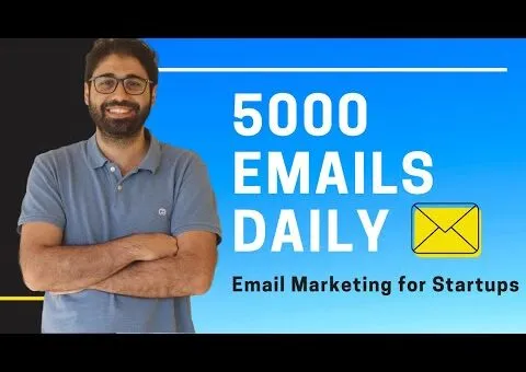 Email Marketing Strategy for beginners: Send 5K Emails Daily for Small Businesses.