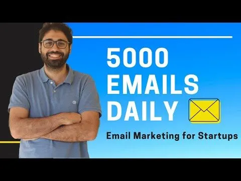 Email Marketing Strategy for beginners: Send 5K Emails Daily for Small Businesses.