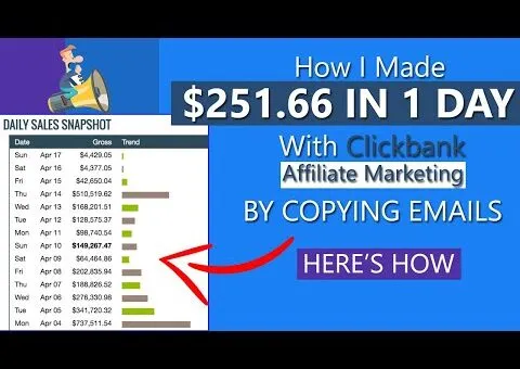 Email Marketing Hack: Secret Tips to Earn $250 With Clickbank Products