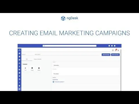 Creating Email Marketing Campaigns – ngDesk Tutorial