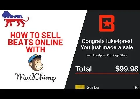 How To Sell Beats WHILE YOU SLEEP With Email Marketing | Mailchimp Tutorial For Selling Beats Online