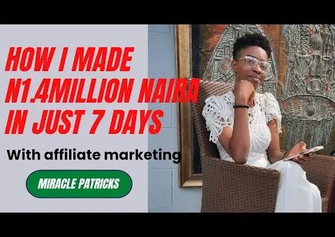 How to start affiliate marketing expertnaire in Nigeria/ I made 1.4 Million naira in one week