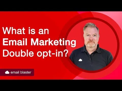 What is an email marketing double opt in?