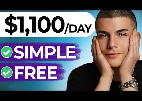 Lazy? Use This $1,100/Day FREE Affiliate Marketing Beginner Method To Make Money Online