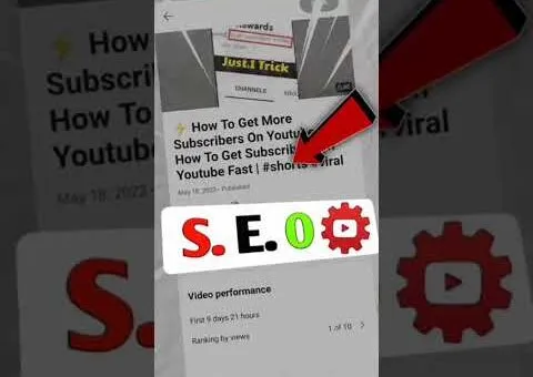 ⚡ Seo 🔍 Search Engine Optimization क्या होता है | Youtube Seo | Seo YouTube | #shorts