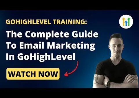 ✅GoHighLevel Tutorial✅ The Complete Guide To Email Marketing In GoHighLevel