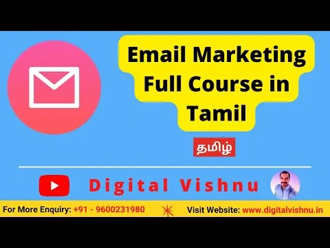 Email Marketing Tutorial in Tamil – Email Marketing Full Course – Email Marketing For Beginners