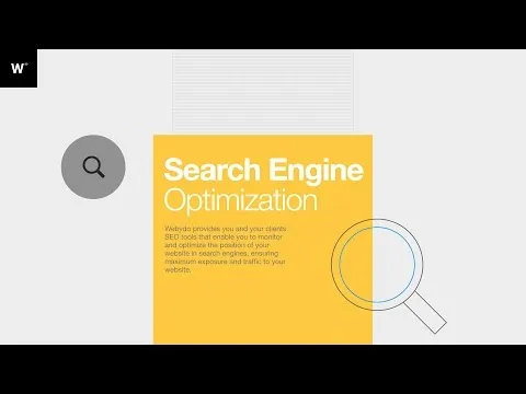 Webydo Tutorial: Search Engine Optimization