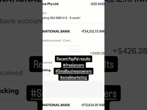 PayPal se paisa? Email marketing se paisa? Hum hai naa.. #affiliatemarketing #smartphone #business