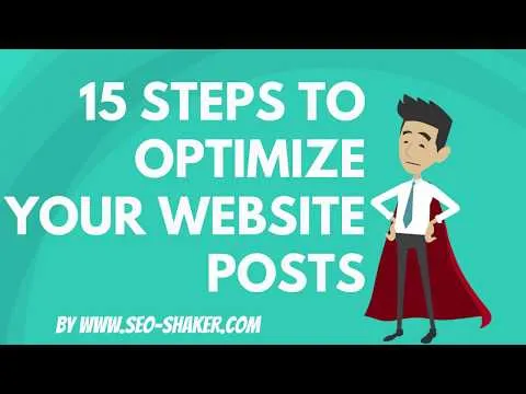 SEO – OPTIMIZE YOUR WEBSITE POSTS  / Search Engine Optimization