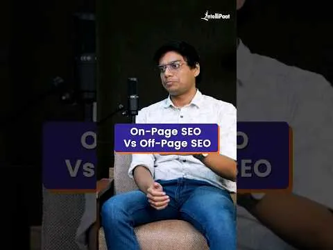 On-Page SEO vs Off-Page SEO | Search Engine Optimization | Intellipaat #Shorts #SEO
