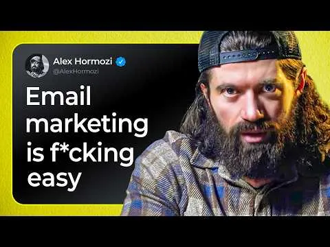 Alex Hormozi’s $100M Email Marketing Strategy